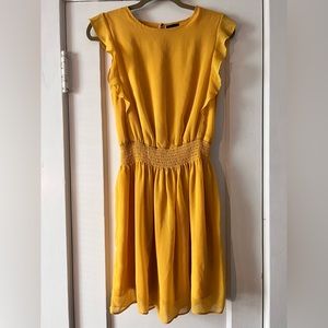 Gold summer dress